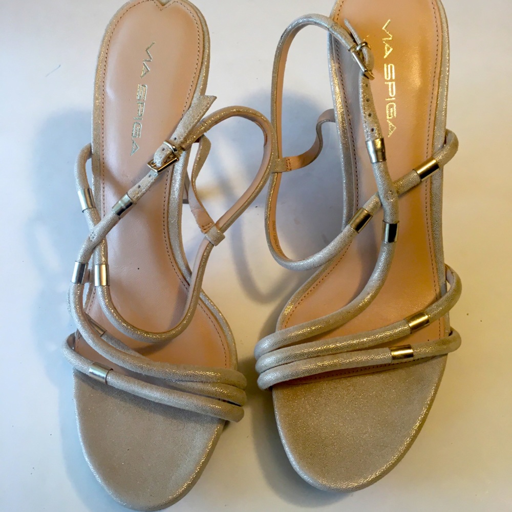 Women’s Via Spiga leather  Sandal